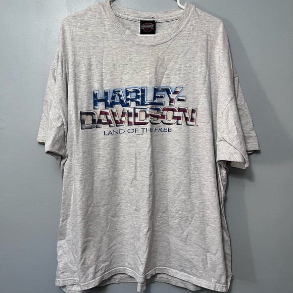 Vintage Harley Davidson New Orleans Bourbon Street Mardi Gras T-Shirt - Picture 3 of 10